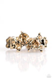 Paparazzi "Get Your Glitter On" Brass Ring Paparazzi Jewelry