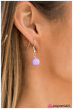 Paparazzi "Get Your Glow On - Purple" necklace Paparazzi Jewelry
