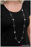 Paparazzi "Get Your Glow On - White" necklace Paparazzi Jewelry