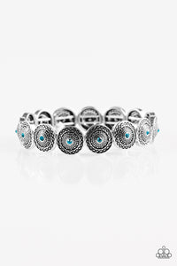 Paparazzi "Get Your Shine On" Blue Bracelet Paparazzi Jewelry