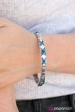 Paparazzi "Get Your Sparkle On" Blue Bracelet Paparazzi Jewelry