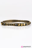 Paparazzi "Get Your Sparkle On - Brass" bracelet Paparazzi Jewelry