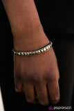 Paparazzi "Get Your Sparkle On - Brass" bracelet Paparazzi Jewelry