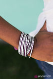 Paparazzi "Gimme Some Sugar" Purple Wrap Bracelet Paparazzi Jewelry