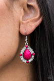 Paparazzi "Girl Jam" Pink Earrings Paparazzi Jewelry