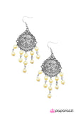 Paparazzi "Girl Meets World - Yellow" earring Paparazzi Jewelry