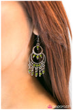 Paparazzi "Girls Night Out - Green" earring Paparazzi Jewelry