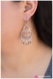 Paparazzi "Girls Night Out" Light Pink Earrings Paparazzi Jewelry