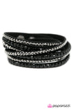 Paparazzi "Girl Squad" Black Wrap Bracelet Paparazzi Jewelry