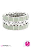 Paparazzi "Girls Rule" Green Ring Paparazzi Jewelry