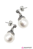 Paparazzi "Girl With The Pearl Earring" White Post Earrings Paparazzi Jewelry