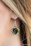 Paparazzi "Give Her Roses" Yellow Earrings Paparazzi Jewelry