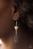 Paparazzi "Give It A NEST! - Yellow" earring Paparazzi Jewelry