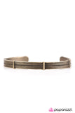 Paparazzi "Give It A TRIBE - Brass" bracelet Paparazzi Jewelry