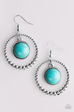 Paparazzi "Give It My WEST - Blue" earring Paparazzi Jewelry