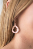 Paparazzi "Give Me A GLINT!" Rose Gold Earrings Paparazzi Jewelry