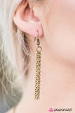 Paparazzi "Give Me The Moon - Brass" necklace Paparazzi Jewelry