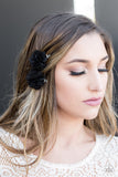 Paparazzi "Glam For All Seasons - Black" hair clip Paparazzi Jewelry