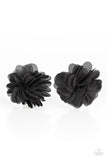 Paparazzi "Glam For All Seasons - Black" hair clip Paparazzi Jewelry