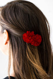 Paparazzi "Glam For All Seasons - Red" hair clip Paparazzi Jewelry