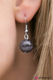 Paparazzi "Glam Grotto" Black Necklace & Earring Set Paparazzi Jewelry