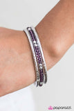 Paparazzi "GLAM On!" Purple Bracelet Paparazzi Jewelry