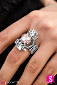 Paparazzi "Glamor Garden" Pink Ring Paparazzi Jewelry