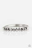 Paparazzi "Glamorously Grunge" Silver Bracelet Paparazzi Jewelry