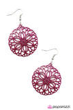 Paparazzi "Glamour Guru" Pink Earrings Paparazzi Jewelry