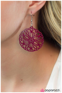 Paparazzi "Glamour Guru" Pink Earrings Paparazzi Jewelry