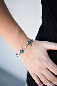 Paparazzi "Glass Houses - Blue" bracelet Paparazzi Jewelry