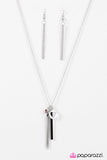 Paparazzi "GLEAM Team" Pink Necklace & Earring Set Paparazzi Jewelry