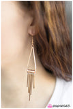 Paparazzi "Glimmer of Hope" earring Paparazzi Jewelry