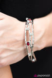 Paparazzi "Glitter Fever" Red Bracelet Paparazzi Jewelry