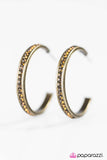 Paparazzi "Glitter Glam" Brass Earrings Paparazzi Jewelry