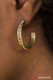 Paparazzi "Glitter Glam" Brass Earrings Paparazzi Jewelry