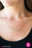 Paparazzi "Glitter Goddess" White Necklace & Earring Set Paparazzi Jewelry