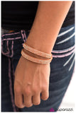 Paparazzi "Glitter In My Veins" Copper Bracelet Paparazzi Jewelry