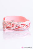 Paparazzi "Glitter Patrol" Pink Wrap Bracelet Paparazzi Jewelry