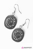 Paparazzi "Glittery Beacons" Silver Earrings Paparazzi Jewelry