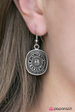 Paparazzi "Glittery Beacons" Silver Earrings Paparazzi Jewelry