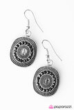 Paparazzi "Glittery Beacons" Black Earrings Paparazzi Jewelry