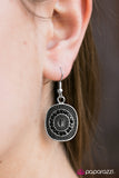 Paparazzi "Glittery Beacons" Black Earrings Paparazzi Jewelry