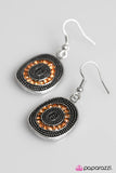 Paparazzi "Glittery Beacons" Orange Earrings Paparazzi Jewelry