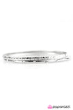 Paparazzi "Glitz Royale - White" bracelet Paparazzi Jewelry