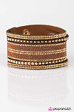 Paparazzi "GLITZ Trip" Brown Bracelet Paparazzi Jewelry