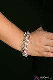 Paparazzi "GLITZY Business - Pink" bracelet Paparazzi Jewelry