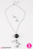 Paparazzi "Globetrotter" Black Necklace & Earring Set Paparazzi Jewelry