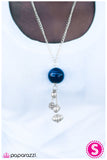 Paparazzi "Globetrotter" Blue Necklace & Earring Set Paparazzi Jewelry