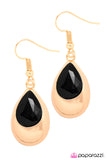 Paparazzi "Glowing With Beauty - Gold" earring Paparazzi Jewelry